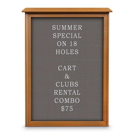 United Visual Products Indoor Enclosed Combo Board, 72"x36", White Frame/Burgundy & Cork UVCB7236W-BURGUN-CORK